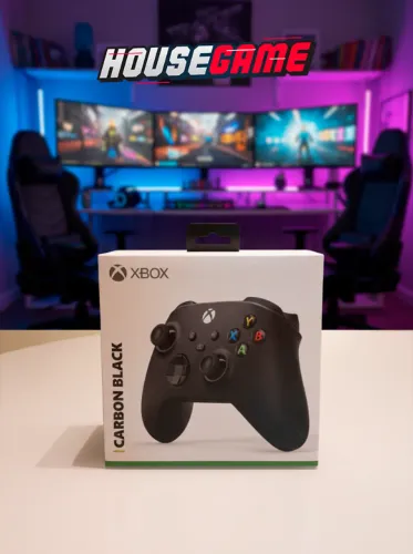 Controle Xbox Series X|S / Xbox One Original - Carbon Black | Novo Lacrado