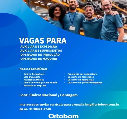 Ortobom contrata
