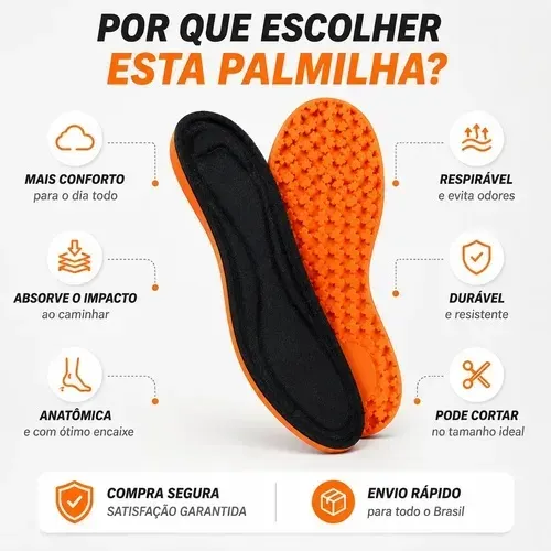 Palmilha de gel