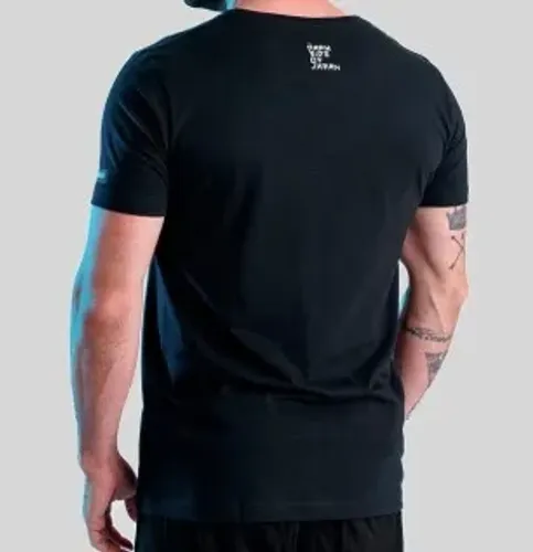 Camiseta Masculina Yamaha MT Series Geometry Preta