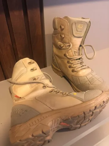 bota coturno militar gogowear bope couro areia