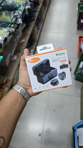 Microfone de lapela (diversos modelos) 