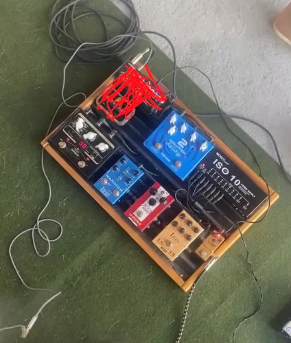 Pedal de efeitos para guitarra