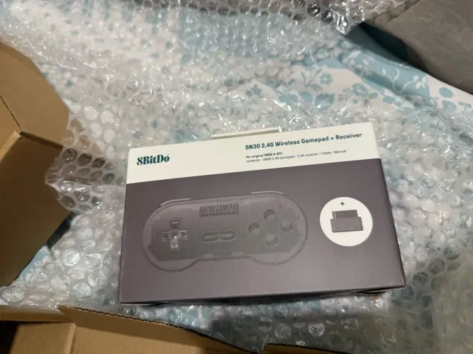 Controle 8 BitDo N30 SUPER NINTENDO( NOVO LACRADO)