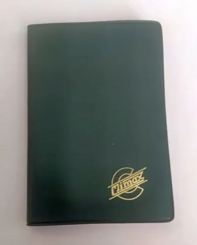 Agenda de bolso 1982 coleção retro produção artística