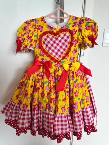 Vestido Junino infantil