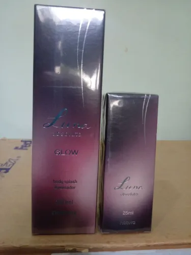 Kit luna ousadia: body splash iluminador + miniatura 25ml 99,00