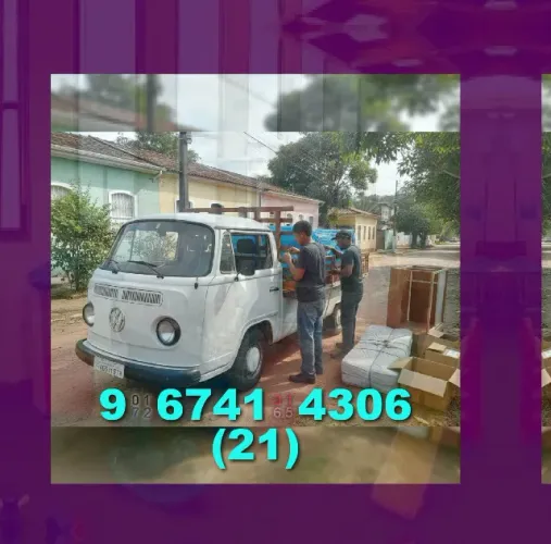 Frete para Jardim Botânico, Copacabana e Lapa! Seu transporte seguro e rápido!