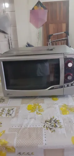 Forno elétrico Fisher 220 volts ótimo estado resistência nova funcionando perfeito