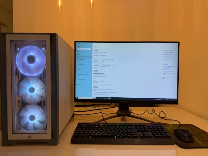Pc Gamer Ryzen 5 5600x + Gtx 1650 +monitor 27 Acer Predator