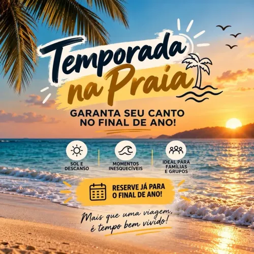 Casa para temporada venha já!!!!