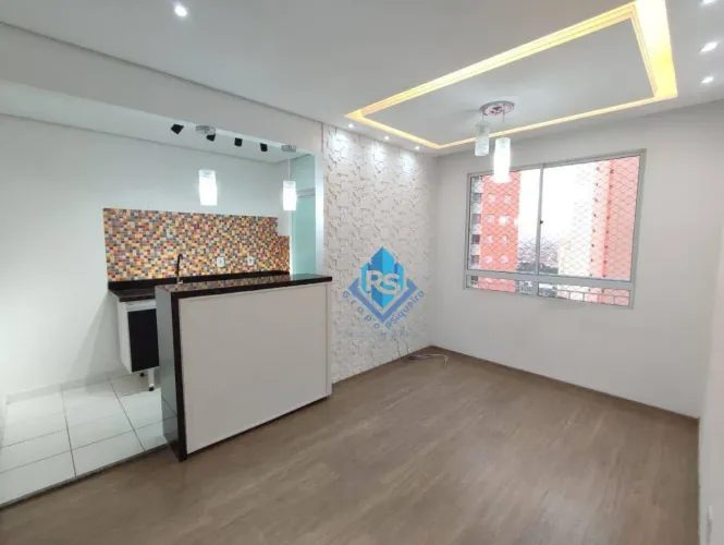 Apartamento com 2 dormitórios para alugar, 44 m² por R$ 2.117,06/mês - Canhema - Diadema/S