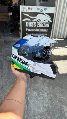 CAPACETE NORISK SOUL II GRAND PRIX BRASIL