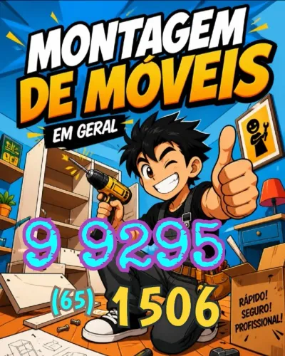 Montador De Móveis Entre Em Contato Via WhatsApp Ou Ligação