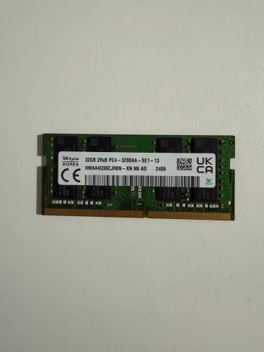 Memória RAM 32GB DDR4 Notebook