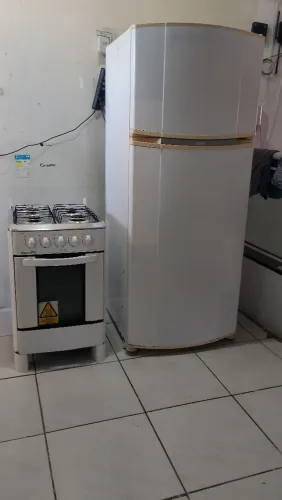 Geladeira com fogão 