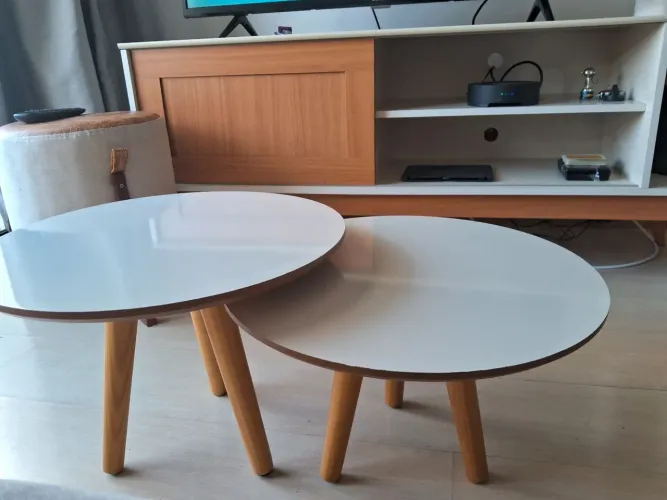 Conjunto Mesa de centro/lateral