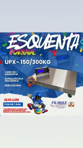 Balança 300kg valor promocional 