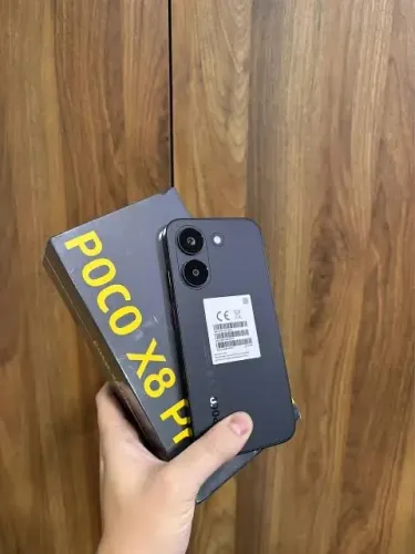CELL POCO X8 PRO 5G NFC 256GB 08GB RAM R$2299,00 PRETO BEANCO VERDE
