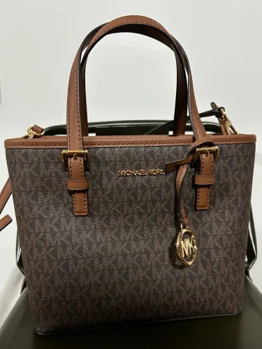 Bolsa Tote Jet Set Logo Pequena Michael Kors original 
