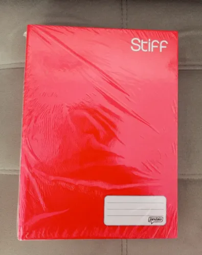 Pacote de cadernos capa dura Stiff - 5 unidades - Lacrado