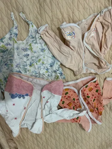 17 peças para bebê menina