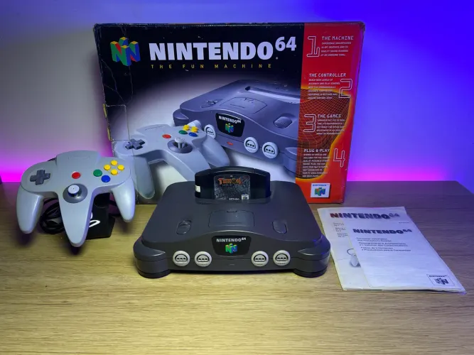Nintendo 64 CIB com Jogo e Garantia