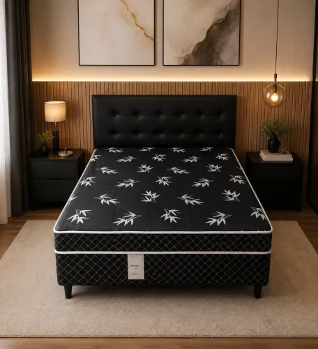 Cama box casal espuma D33
