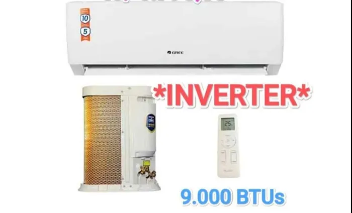 Ar Split Gree INVERTER 9000 BTUs + Nota + Garantia