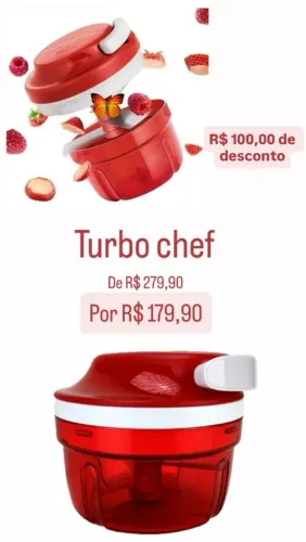 Processador Tupperware Turbo Chef