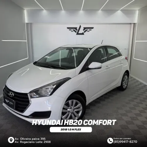 Hyundai HB20 Comfort 1.0 Flex 12V Mec. 2018
