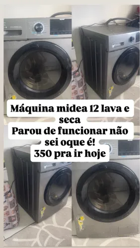 Máquina de lava roupa midea