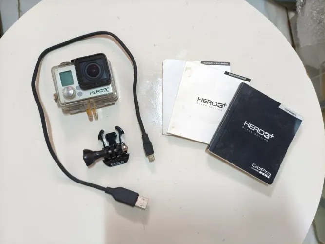 Gopro hero3+ e acessórios