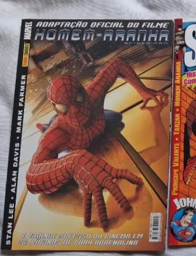 Gibi do Homem Aranha - Adaptação do Filme + Revistas de tiras