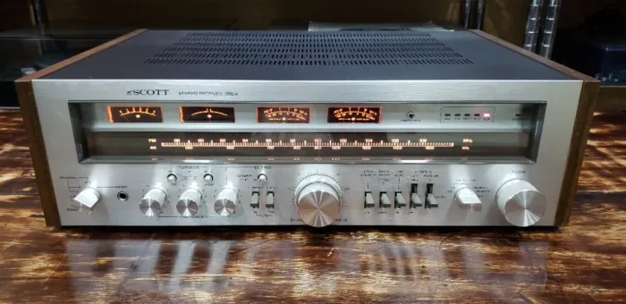 Receiver Scott - 380r - Igual Marantz Pioneer Uni-T Caoa cabinada Vintage Jbl ferrari