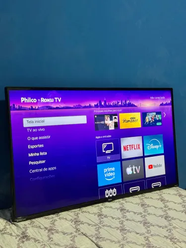 Televisão Philco/Roku Tv 42? SMART - Tela FullHd | Acompanha Controle e Cabo
