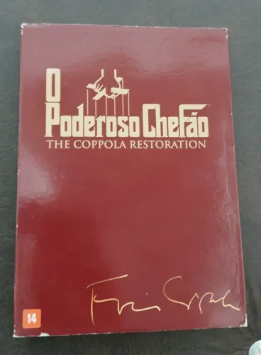 Box DVD O Poderoso Chefão - Trilogia The Coppola Restoration (3 DVDs) Original