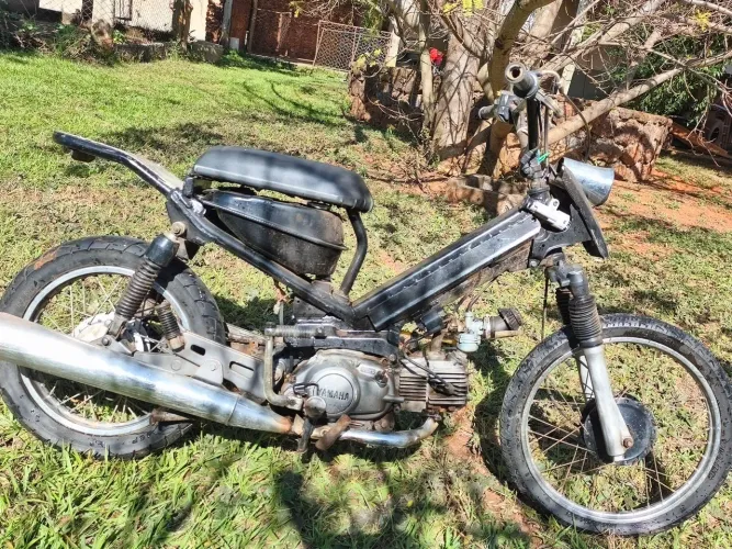 Motoneta com mecânica da Yamaha Crypton 105cc