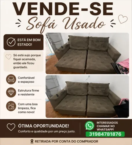 Sofá Retrátil