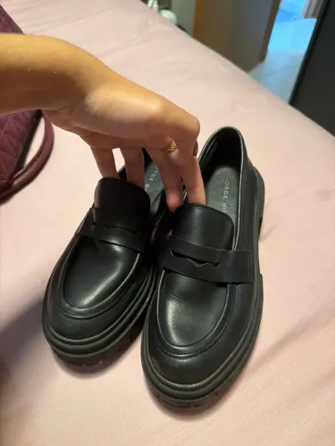 Mocassim feminino da Jorge Bischoff preto