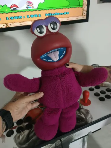 Boneco Melocoton da Eliana anos 90. Funcionando, item ideal para colecionadores.