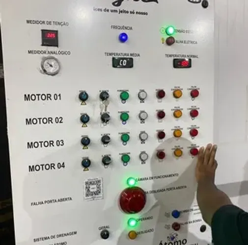 Quadro elétrico para automação sob encomenda.
