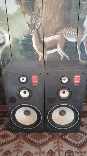 Par Caixas De Som Vintage Frahm Ht612