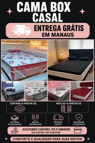 CAMA CASAL PROMOÇÃO