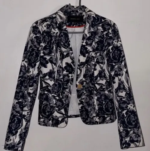 Blazer florido feminino