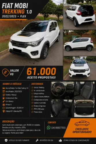 Fiat Mobi Trekking 1.0 Flex 5P 2023