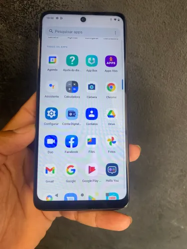 Moto g22 novinho sem marca de uso todo original nunca foi aberto pra vender logo