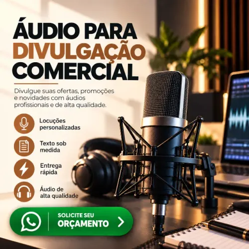 Audio Para Divulgação Comercial
