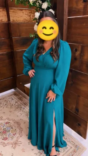Vestido longo festa