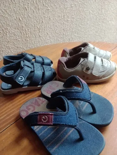 Os 3 por 70$ Tênis sandália de criança!